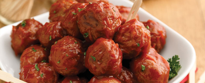 Perfect Portion Sweet and Sour Meatballs