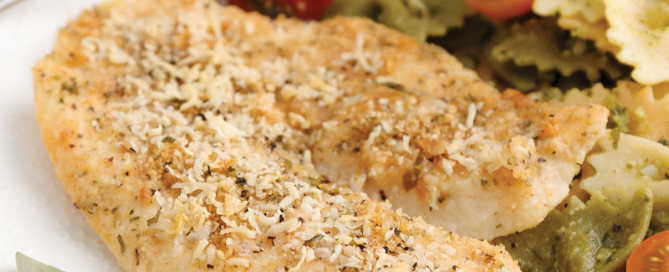 Perfect Portion Parmesan-Crusted Tilapia