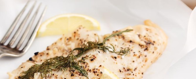 Perfect Portion Baked Fish Packets with Dill