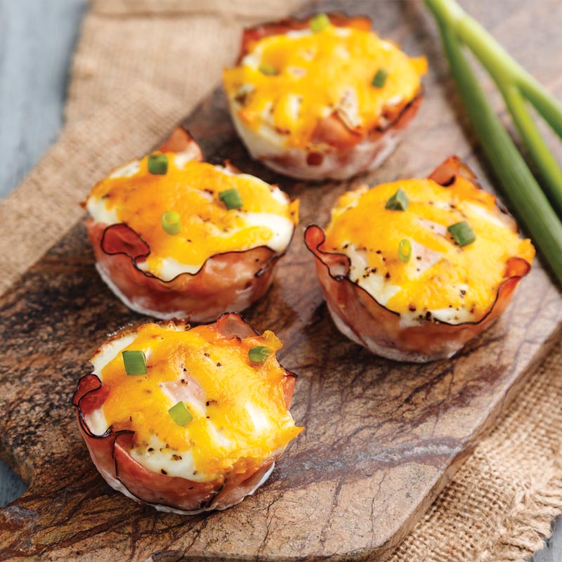 Baked Ham & Egg Cups – The Perfect Portion