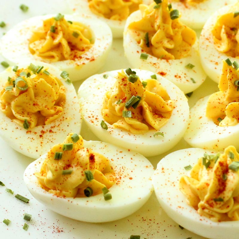 100 Calorie Deviled Eggs – The Perfect Portion