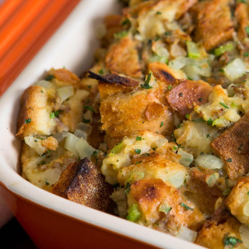 Thanksgiving Stuffing – The Perfect Portion